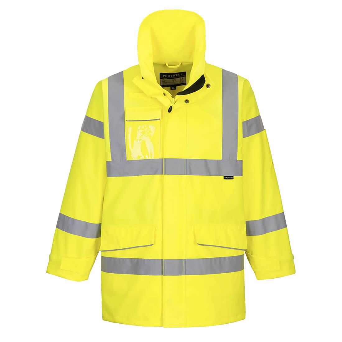 Hi-Vis Extreme Rain Jacket - Yellow
