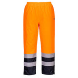 Hi-Vis Winter Trousers - Orange/Navy
