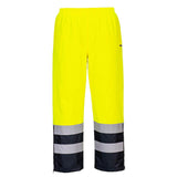 Hi-Vis Winter Trousers - Yellow/Navy