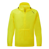 Packable Overhead Rain Jacket - Yellow