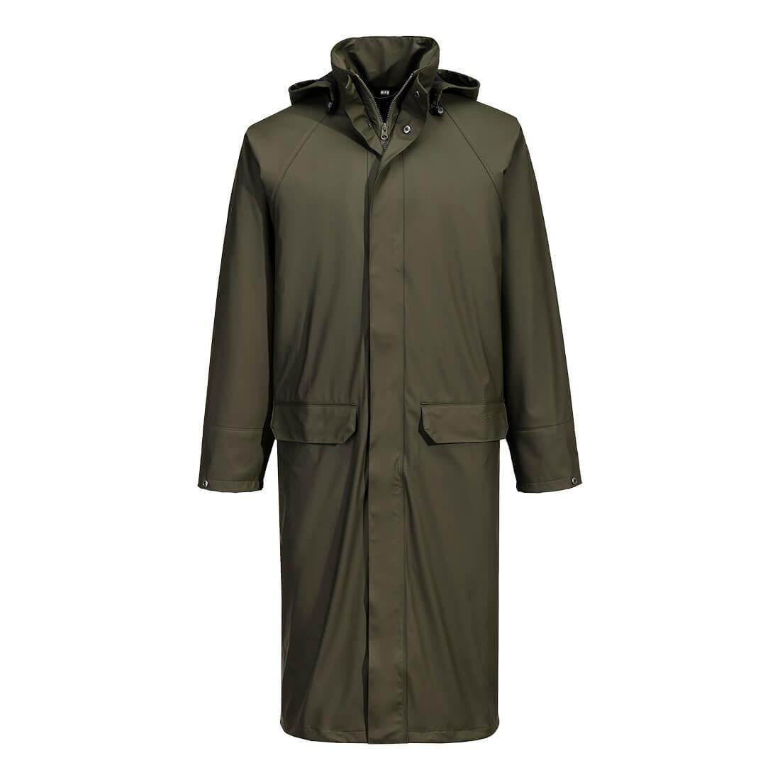 Flexatex Chem Long Coat - Forest Nights