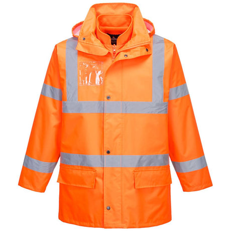 Hi-Vis 5-in-1 Essential Jacket - Orange