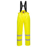 Bizflame Rain Hi-Vis FR Shell Trousers - Yellow