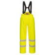 Bizflame Rain Hi-Vis Anti-Static Lined FR Trousers - Yellow