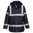 Bizflame Rain Anti-Static FR Jacket - Navy