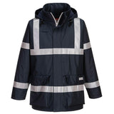 Bizflame Rain Anti-Static FR Jacket - Navy