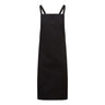 Cross back Apron - Black