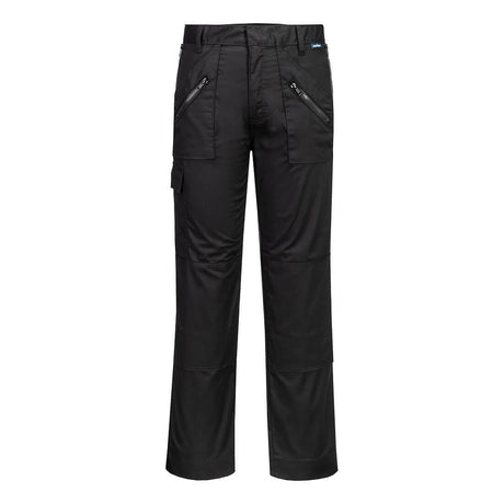 Stretch Action Trousers - Black