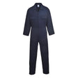 Euro Cotton Work Coverall - Navy