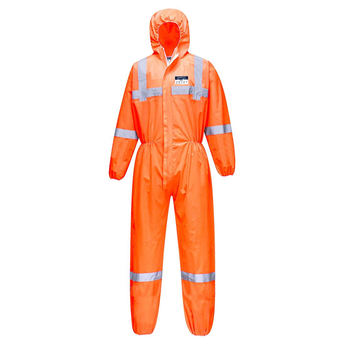 VisTex SMS Coverall Type 5/6 (Pk50) - Orange