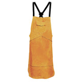 FR Leather Welding Apron - Tan