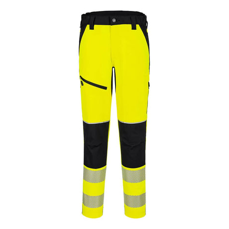 PW3 Hi-Vis Stretch Trouser - Yellow/Black