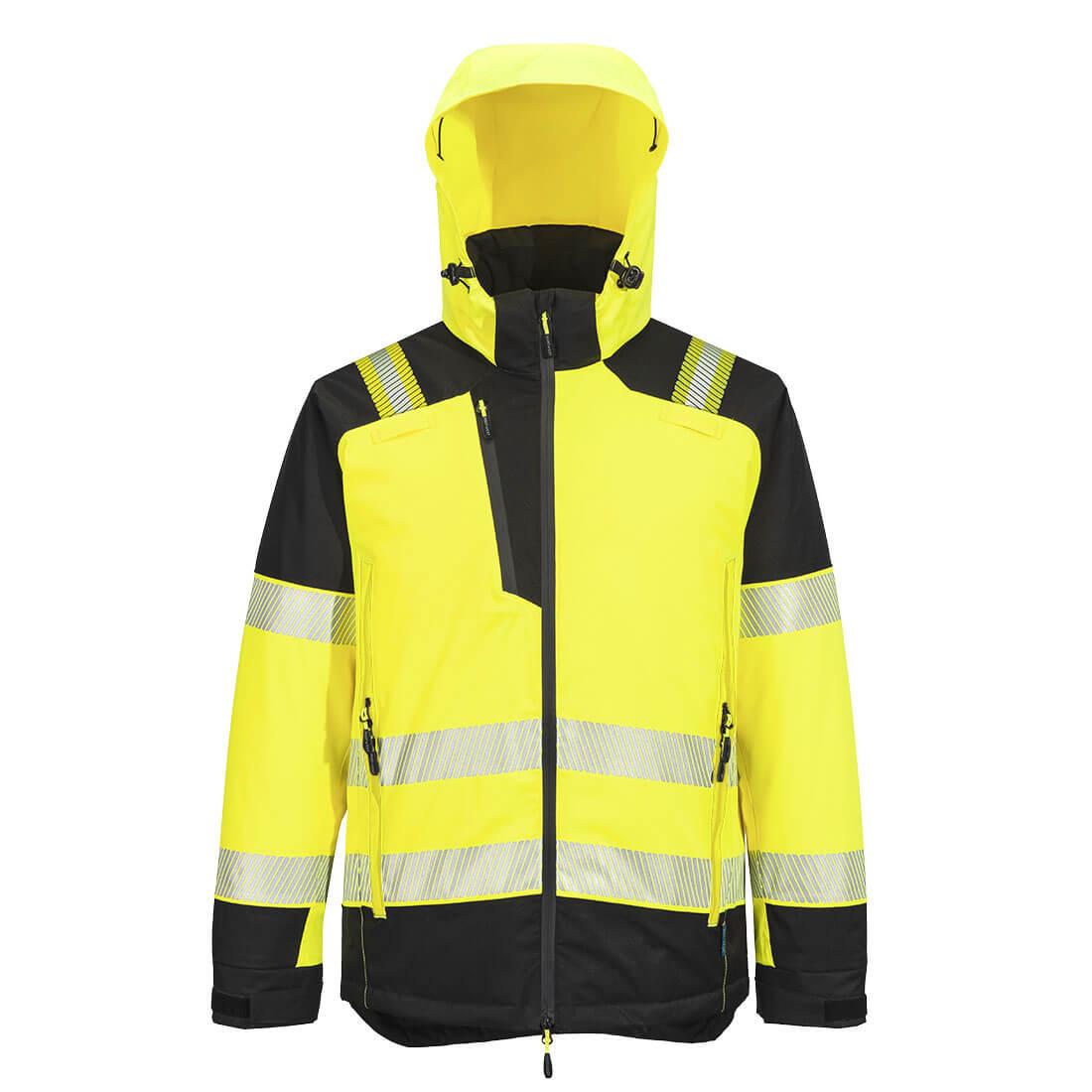 PW3 Hi-Vis Winter Jacket - Yellow/Black