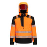 PW3 Hi-Vis Overhead Rain Jacket (3L) - Orange/Black