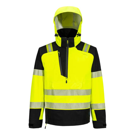 PW3 Hi-Vis Overhead Rain Jacket (3L) - Yellow/Black