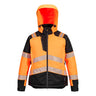 PW3 Hi-Vis Women's Winter Jacket - Orange/Black
