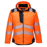 PW3 Hi-Vis Winter Jacket - Orange/Black