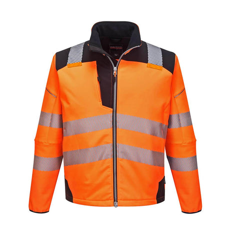 PW3 Hi-Vis Softshell (3L) - Orange/Black