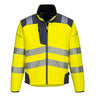 PW3 Hi-Vis Softshell (3L) - Yellow/Grey