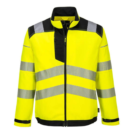 PW3 Hi-Vis Work Jacket - Yellow/Black