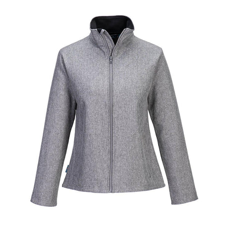 Women's Print and Promo Softshell (2L) - Grey Marl