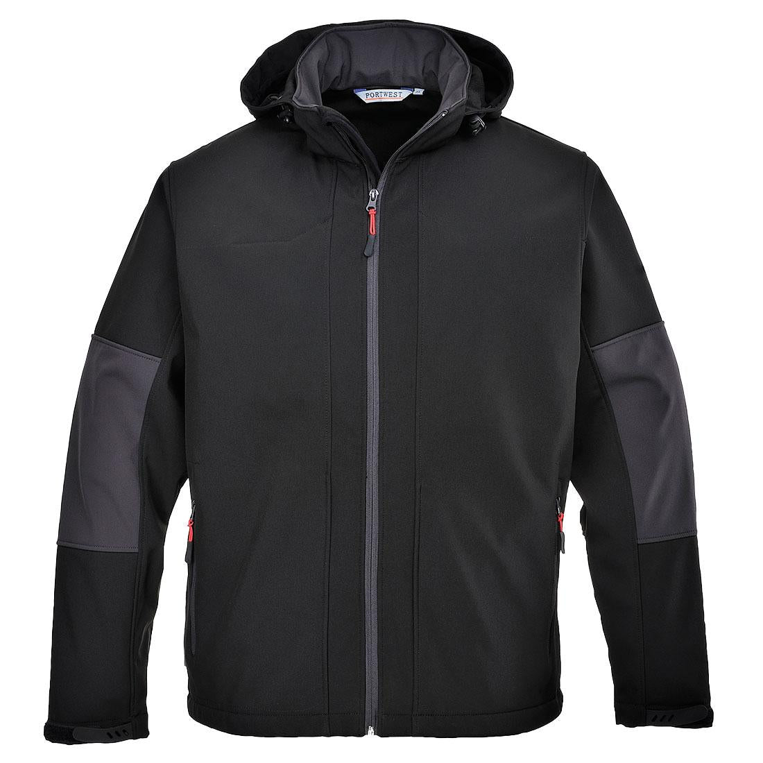 Hooded Softshell (3L) - Black