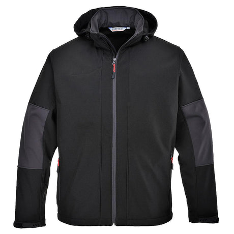 Hooded Softshell (3L) - Black