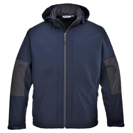 Hooded Softshell (3L) - Navy
