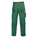 Portwest Texo Contrast Trousers - Bottle Green