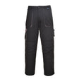 Portwest Texo Contrast Trousers - Black