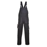 Portwest Texo Contrast Bib and Brace - Black