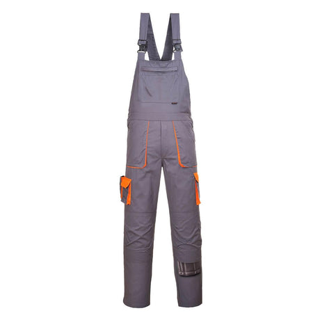 Portwest Texo Contrast Bib and Brace - Grey