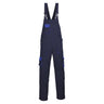 Portwest Texo Contrast Bib and Brace - Navy Tall