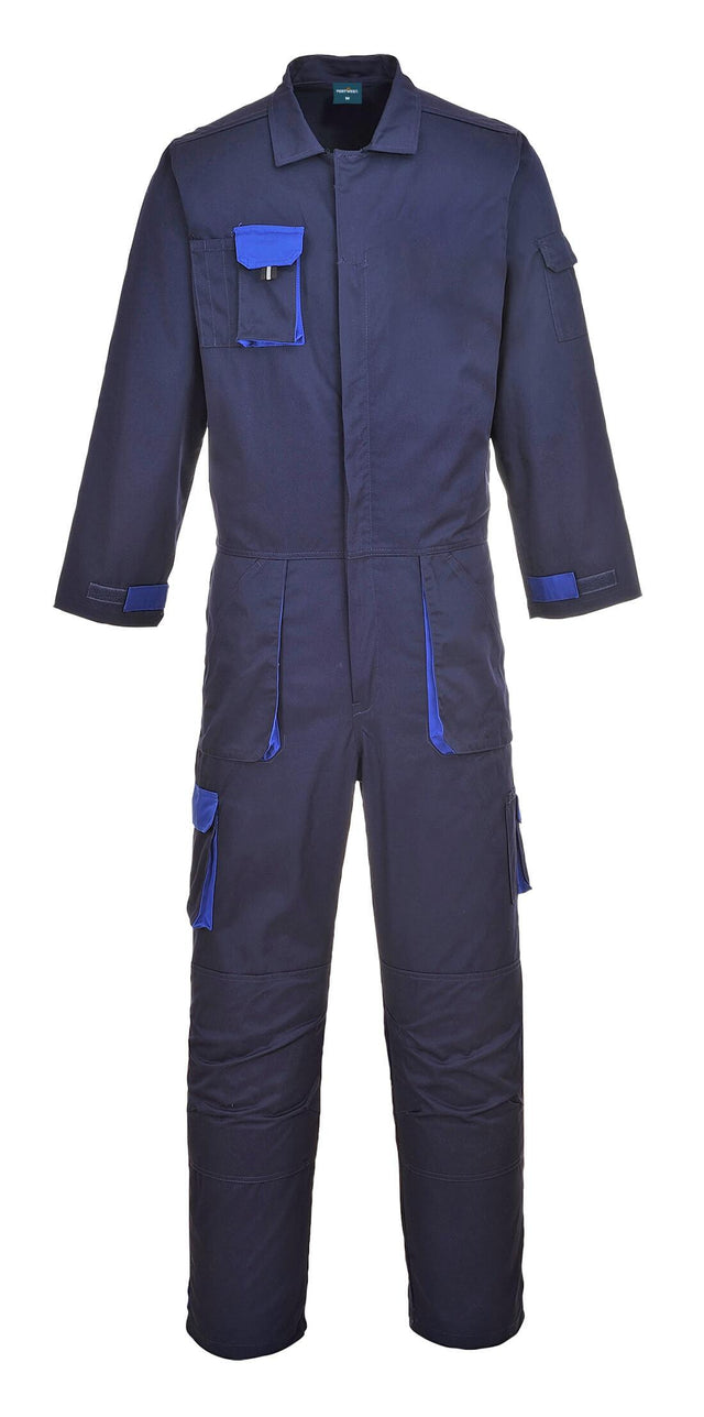 Portwest Texo Contrast Coverall - Navy