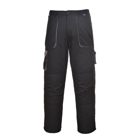 Portwest Texo Contrast Insulated Trousers - Black