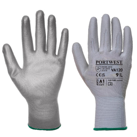 Vending PU Palm Glove - Grey