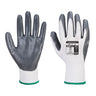 Flexo Grip Nitrile Glove (Vending) - White/Grey
