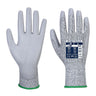 Vending LR Cut PU Palm Glove - Grey