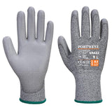 Vending MR Cut PU Palm Glove - Grey