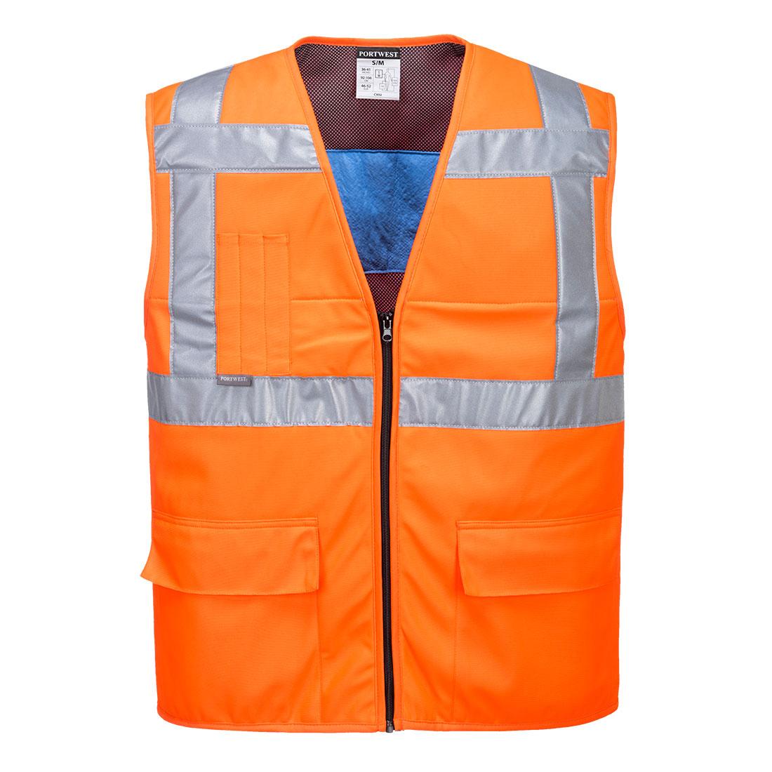 Hi-Vis Cooling Vest - Orange