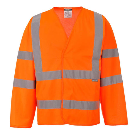 Hi-Vis Band and Brace Jacket L/S - Orange