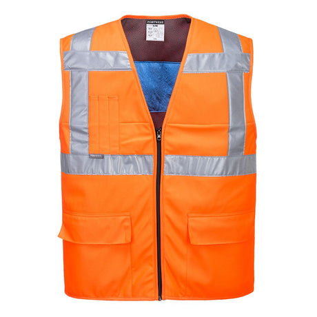 Hi-Vis Cooling Vest - Orange