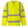 Hi-Vis Band and Brace Jacket L/S - Yellow