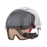 EVO VISTAlens Safety Helmet with Indoor / Outdoor Lens - Vented
