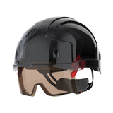 EVO VISTAlens Safety Helmet with Indoor / Outdoor Lens - Vented
